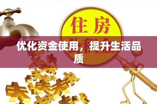 吉安优化资金使用，提升生活品质